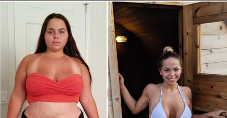 Jeszcze niedawno ważyła 100 kg. Spektakularna metamorfoza 23-latki