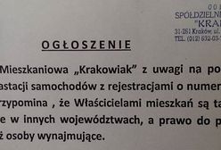 Parkingowa wojna w Krakowie. Niszczą auta za "niewłaściwy" postój