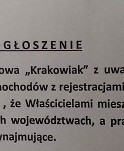 Parkingowa wojna w Krakowie. Niszczą auta za "niewłaściwy" postój