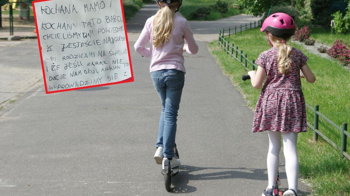 Dzieci napisały list z groźbą. "Jesteście najgłupszymi rodzicami na świecie"