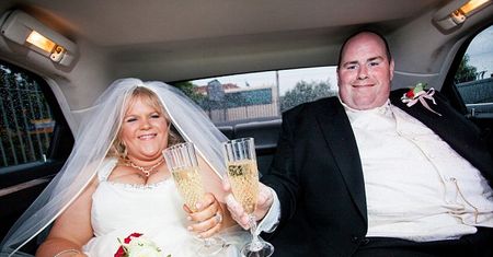 Zdjęcia ślubne ich przeraziły. Nowożeńcy schudli razem 150 kg
