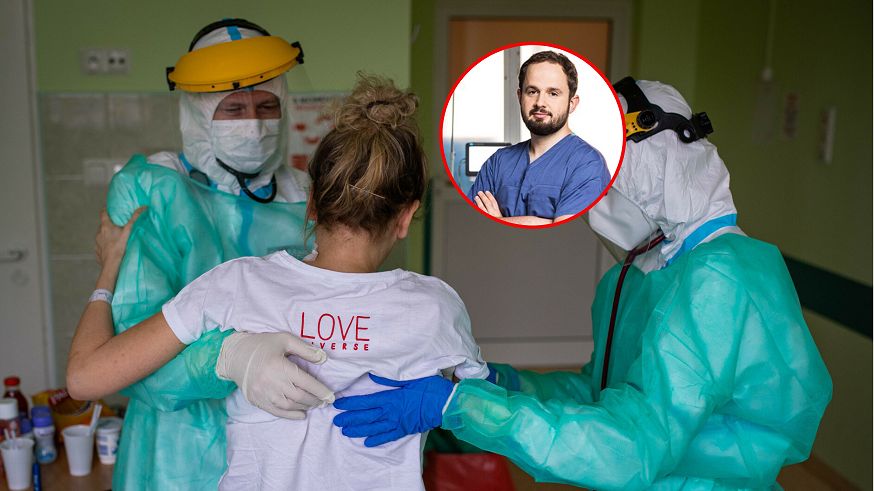 "Ta fala była nieporównywalna do czegokolwiek, co widzieliśmy wcześniej" - ostrzega dr n. med. Jacek Górka