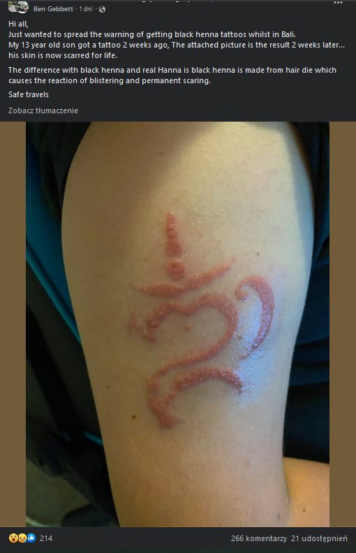 Ojciec ostrzega rodziców