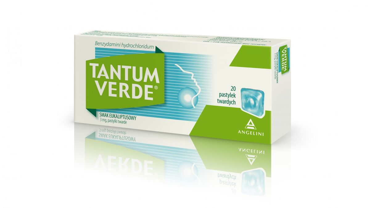 TANTUM VERDE to zalecane przez lekarzy skuteczne leki eliminujące ból gardła