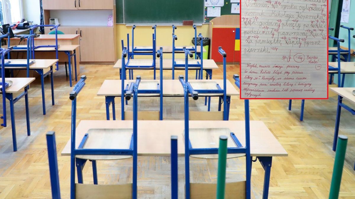 Dyktando grozy. Matka pyta, czy w podstawówce to normalne