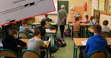 Nauczycielka pokazała zwolnienie z WF-u. "Oby tylko curka na polski chodziła"