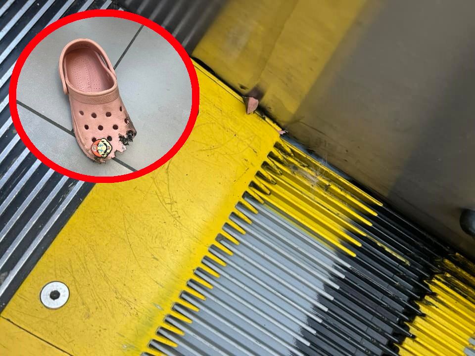 Matka przeżyła chwile grozy. Wszystko przez ruchome schody