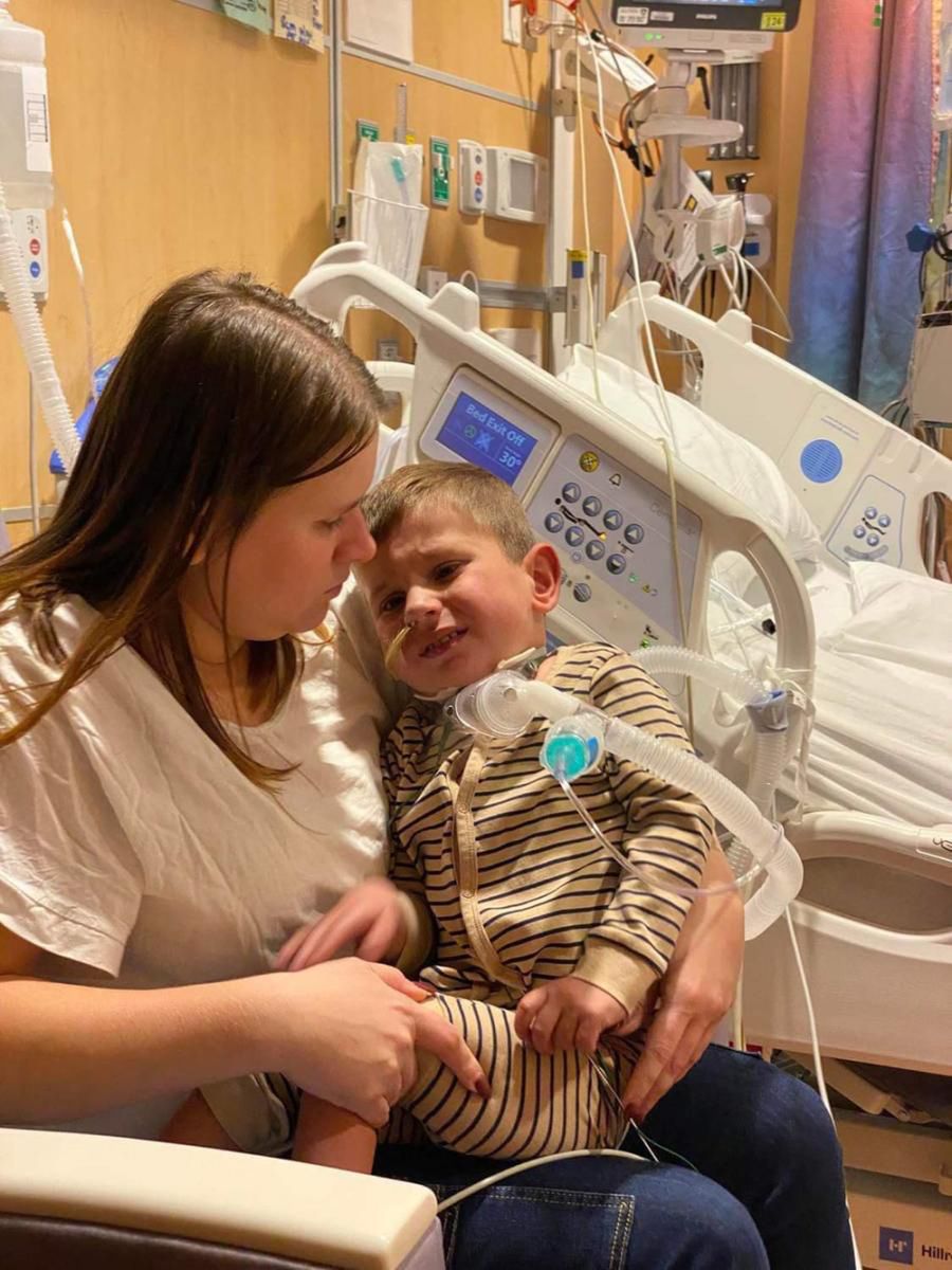 Karolina z Wiktorkiem 