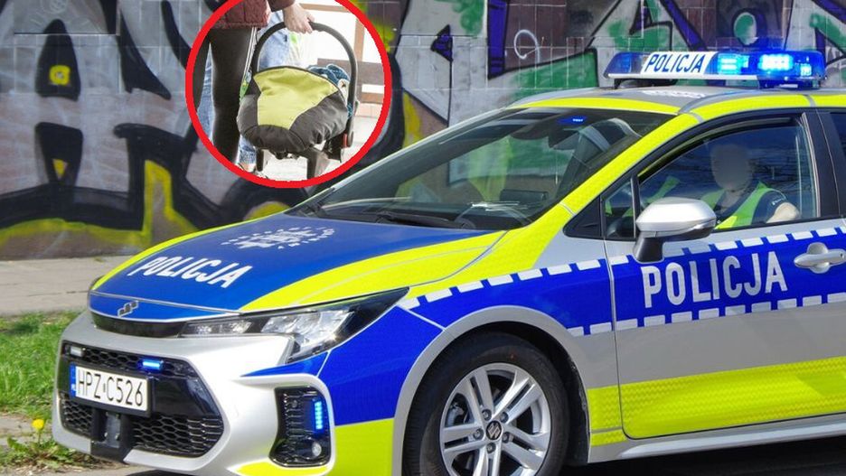 Matka biła i kopała policjantów. Została obezwładniona