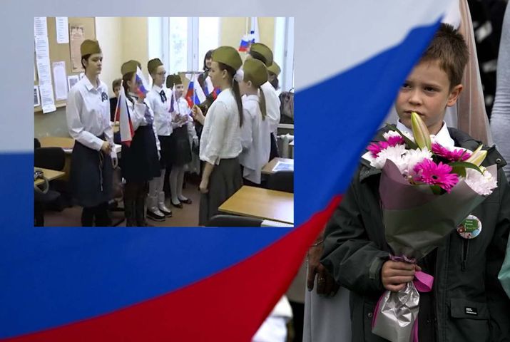Rosyjskie dzieci uczą się o "operacji specjalnej"