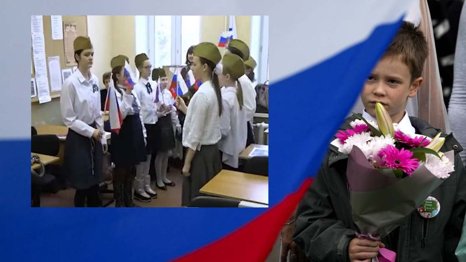 Rosyjskie dzieci uczą się o "operacji specjalnej"