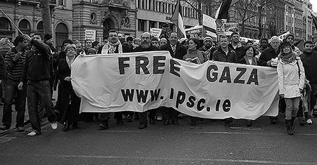 Demonstracja solidarności z Gazą