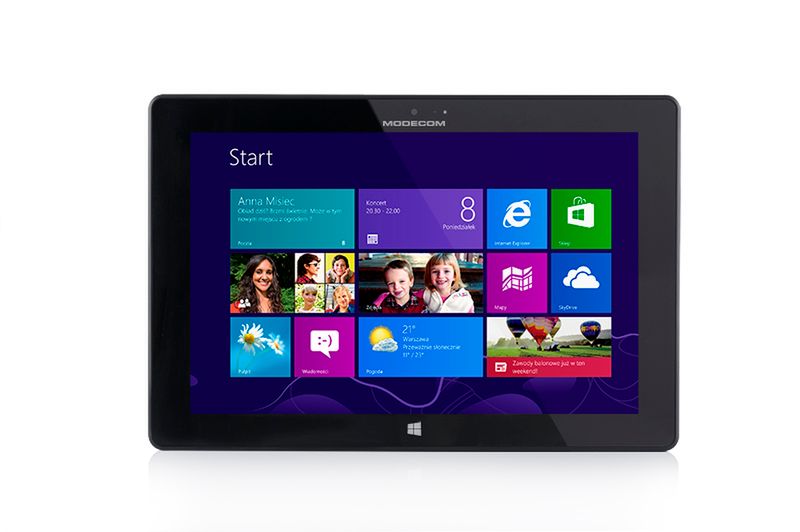 MODECOM FreeTAB 1010 IPS IC - tani tablet z Windows 8