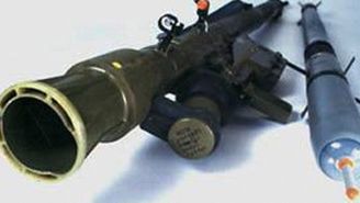 Zdjęcie archiwalne rosyjskiej rakiety przeciwlotniczej typu "Igła".