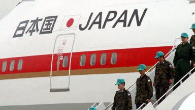 Japońscy żołnierze w Kuwejcie