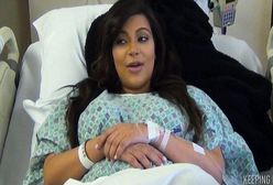 Kim Kardashian pokazała w programie łożysko