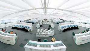 Centrum kontroli lotów w Swanwick w Hampshire