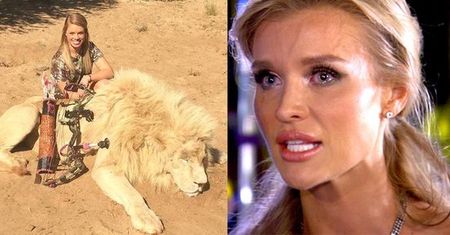 Joanna Krupa groziła cheerleaderce, która poluje na zwierzęta?