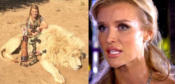 Joanna Krupa groziła cheerleaderce, która poluje na zwierzęta?