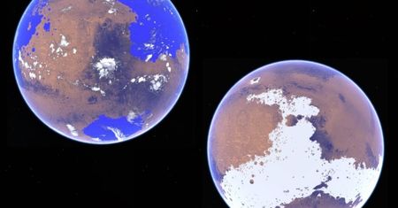 Czy Mars był kiedyś lodową pustynią?