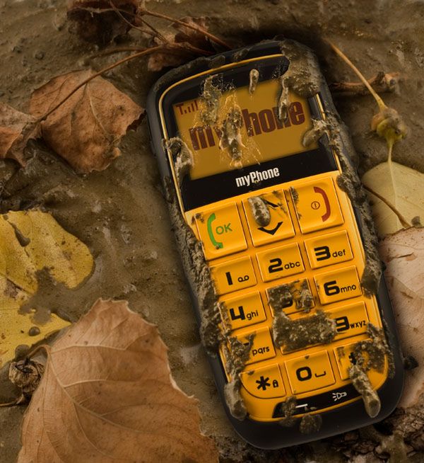 myPhone 5300 FORTE - duże klawisze i czytelny wyświetlacz w obudowie RAMBO.