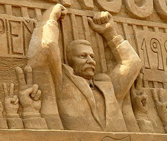 "Wielcy Gdańszczanie" razem na plaży