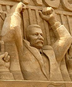 "Wielcy Gdańszczanie" razem na plaży