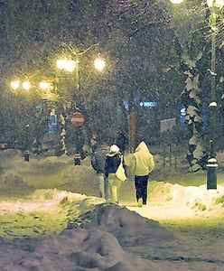 Zima atakuje - obfite opady śniegu