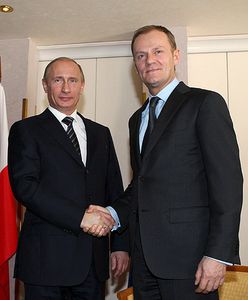 Donald Tusk oko w oko z Władimirem Putinem