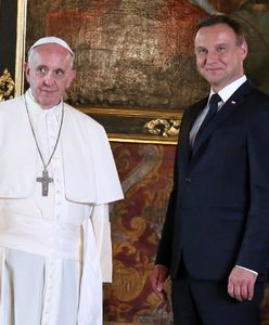 Prezydent Andrzej Duda ujawnił o czym rozmawiał z papieżem Franciszkiem