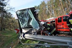 Wypadek autokaru w Zachodniopomorskiem