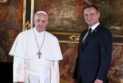 Prezydent Andrzej Duda ujawnił o czym rozmawiał z papieżem Franciszkiem