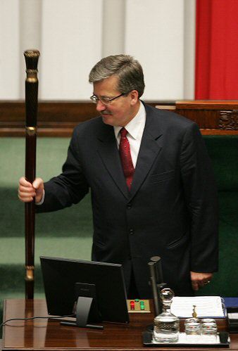 Komorowski: za politykę zagraniczną odpowiada rząd