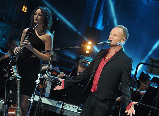 Sting uświetnił radiową galę