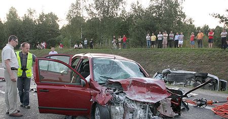 Trzy osoby zginęły w wypadku na drodze krajowej nr 7