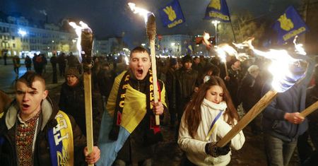 Potyczki z milicją w Kijowie trwają już kilkanaście godzin