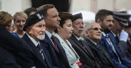Uroczystości w przeddzień rocznicy wybuchu Powstania Warszawskiego