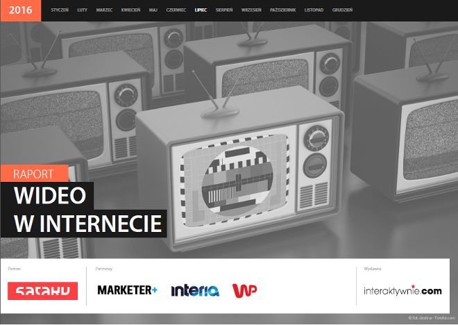 Raport Interaktywnie.com: Wideo w internecie 2016