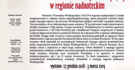 Powstanie Wielkopolskie 1918/19 w regionie nadnoteckim