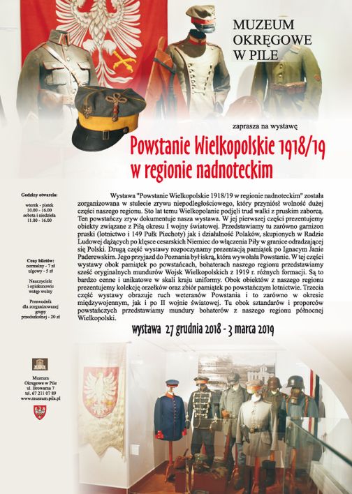 Powstanie Wielkopolskie 1918/19 w regionie nadnoteckim