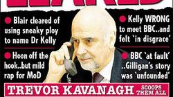 Pierwsza strona brytyjskiego tabloida "The Sun"