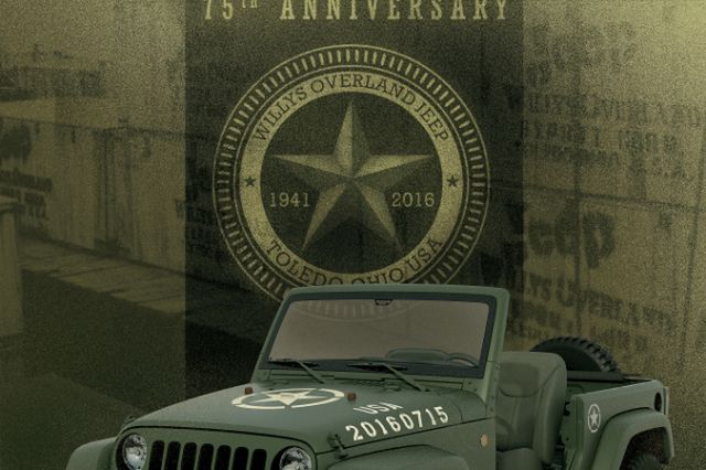 Jubileuszowy Jeep Wrangler na 75 lecie firmy