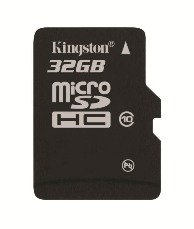 Kingston wprowadza karty microSDHC 10 klasy o pojemności 32GB