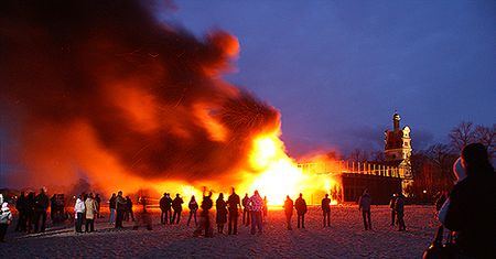 Spłonął klub Copacabana