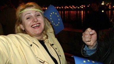 Zwolenniczka wejścia do UE