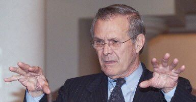 Rumsfeld: zbrojenia Chin budzą wątpliwości