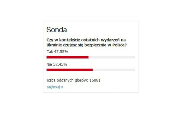 Czy Polacy czują się w Polsce bezpieczni? Sonda WP.PL