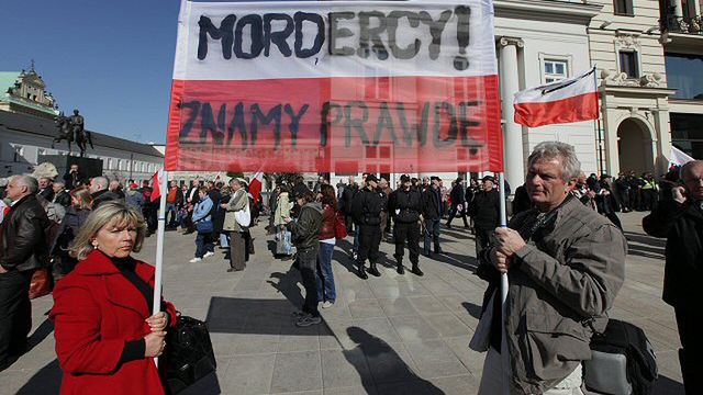 Wiec PiS w drugą rocznicę katastrofy smoleńskiej