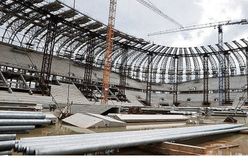 Ostatni dźwigar zajechał na PGE Arenę Gdańsk