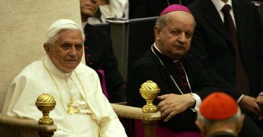 Papież: dziękuję abp. Dziwiszowi za to, co zrobił dla Jana Pawła II
